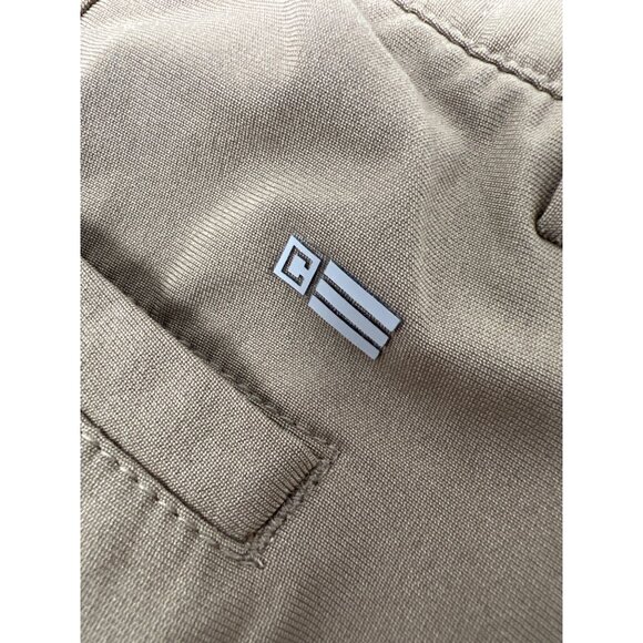 Chaps Mens Slim Tapered Pants 36X30 Khaki 50%‎ Polyester 50% Recycled Polyester - Picture 4 of 6